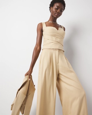 Bandage Wrap Bustier | White House Black Market